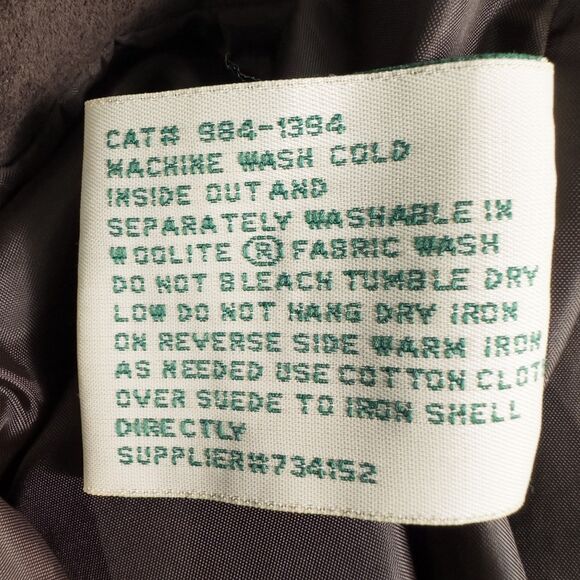 Vintage St Johns Bay Washable Suede Maxi Skirt Womens 20W Cowgirl Western Boho - Picture 16 of 16